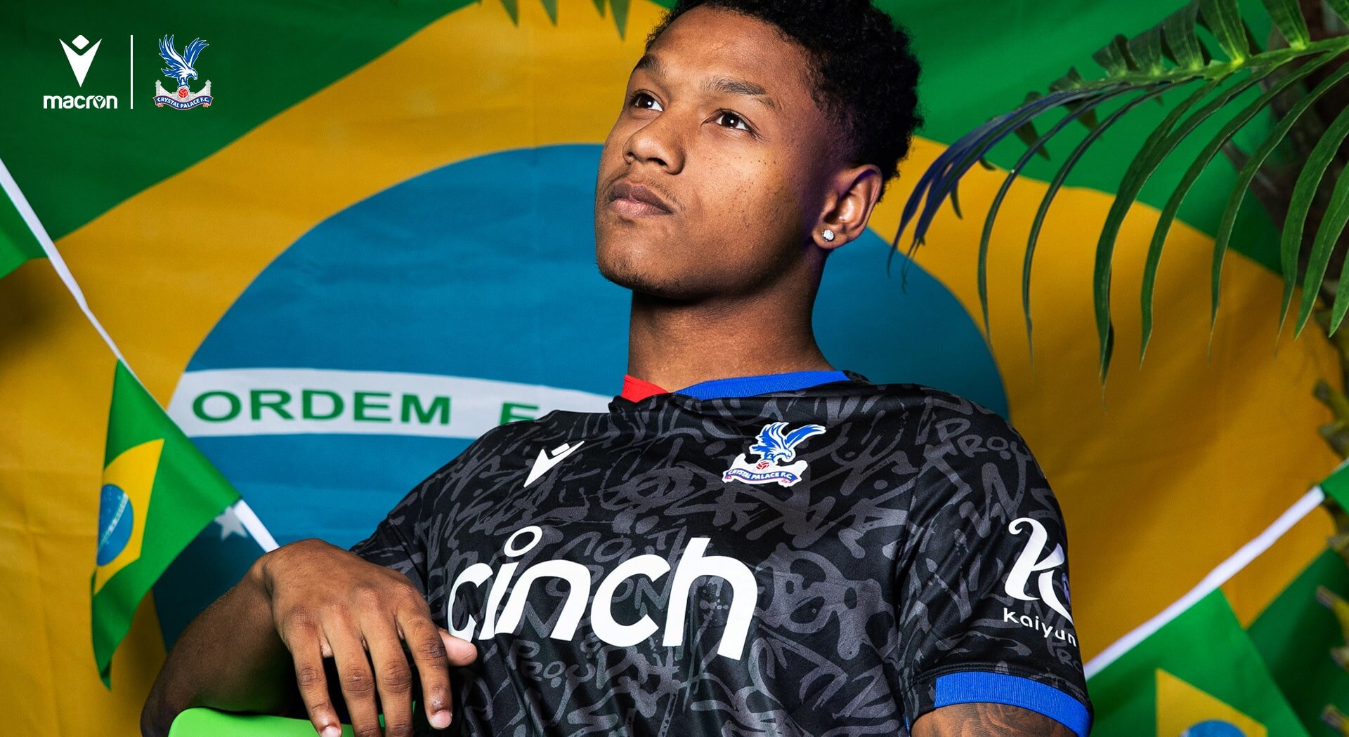 The pride of south London on the new ‘Third’ shirt of Crystal Palace FC